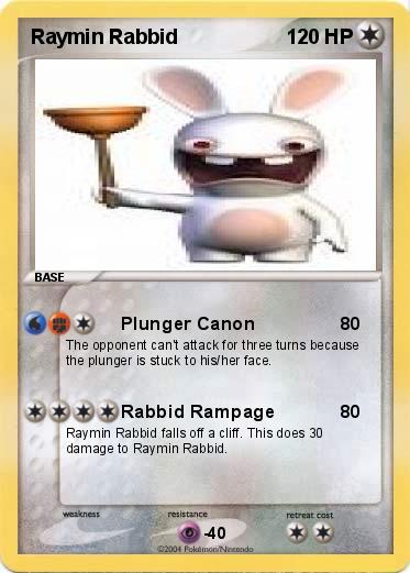 Pokemon Raymin Rabbid