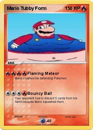 Pokemon Mario Tubby Form