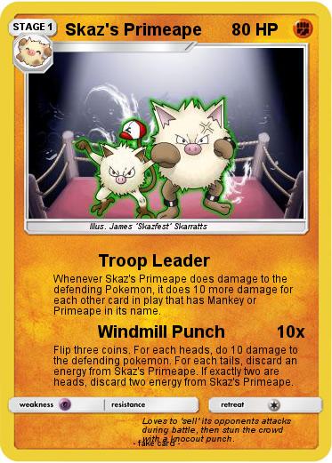 Pokemon Skaz's Primeape