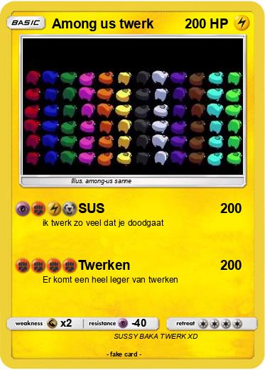 Pokemon Among us twerk