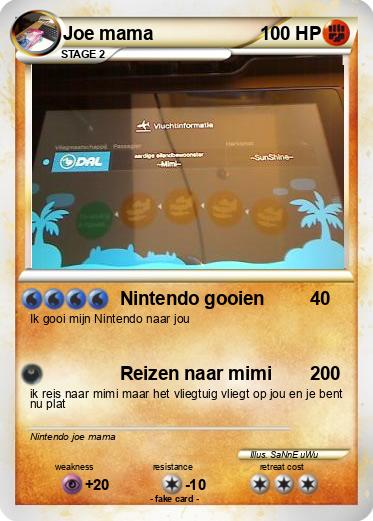 Pokemon Joe mama