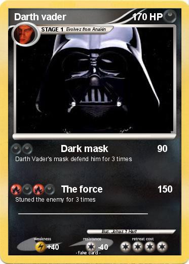Pokemon Darth vader