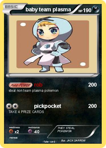 Pokemon baby team plasma