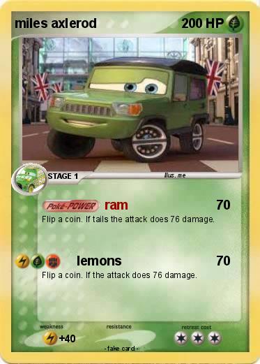 Pokemon miles axlerod