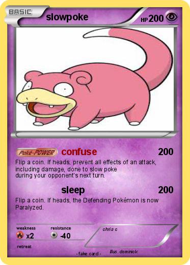 Pokemon slowpoke