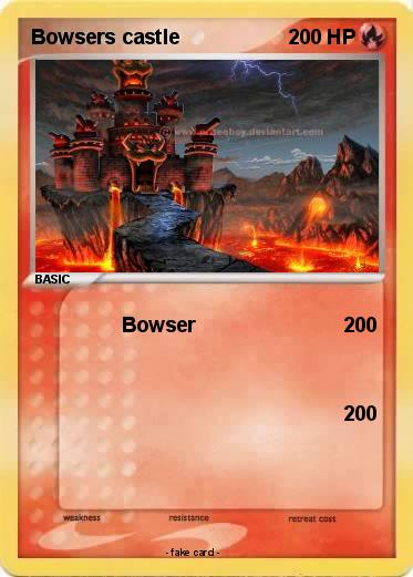 Pokemon Bowsers castle