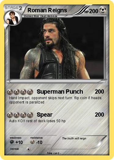 Pokemon Roman Reigns