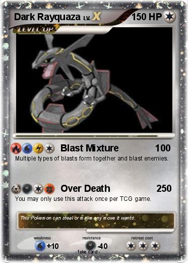 Pokemon Dark Rayquaza