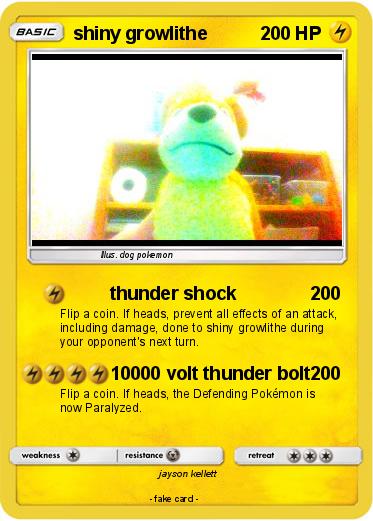 Pokemon shiny growlithe