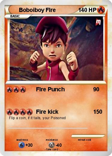 Pokemon Boboiboy FIre