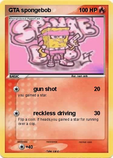 Pokemon GTA spongebob