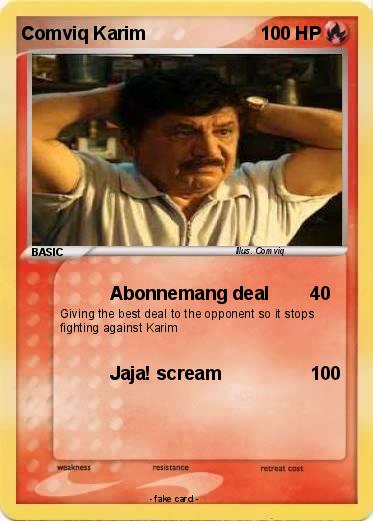 Pokemon Comviq Karim