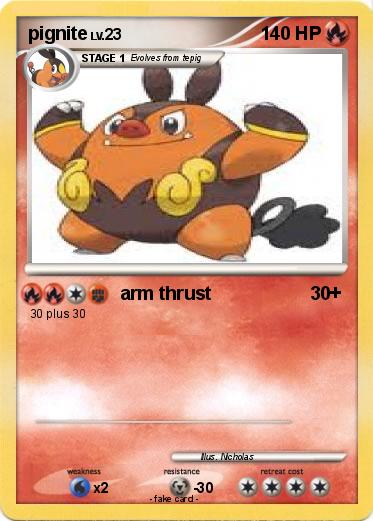 Pokemon pignite