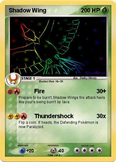 Pokemon Shadow Wing