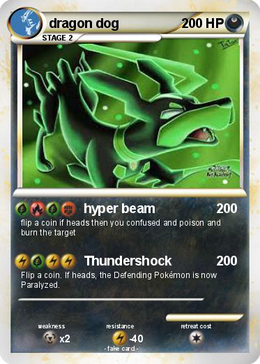 Pokemon dragon dog