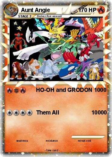 Pokemon Aunt Angie