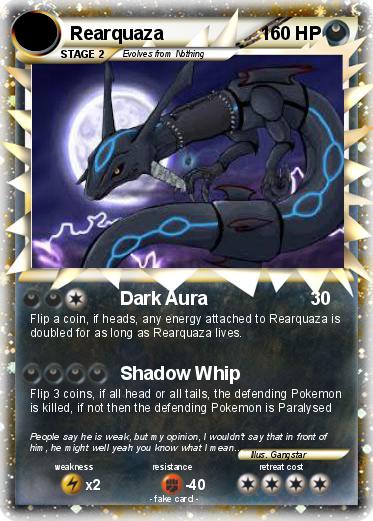 Pokemon Rearquaza