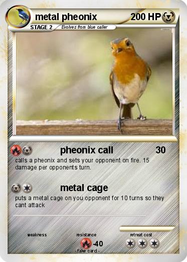 Pokemon metal pheonix