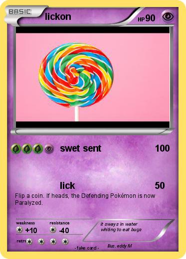 Pokemon lickon