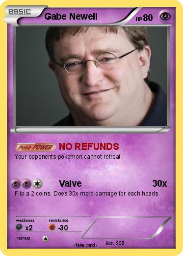Pokemon Gabe Newell