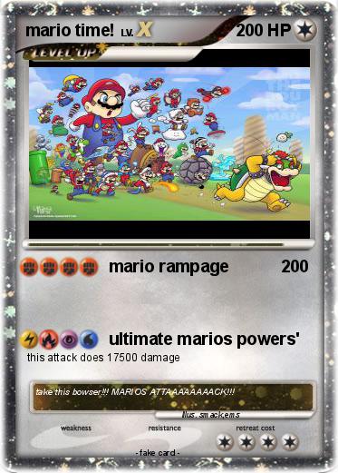 Pokemon mario time!