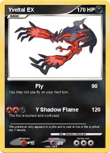 Pokemon Yveltal EX