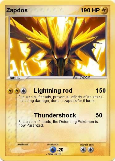 Pokemon Zapdos