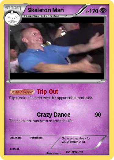 Pokemon Skeleton Man