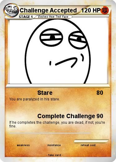 Pokemon Challenge Accepted