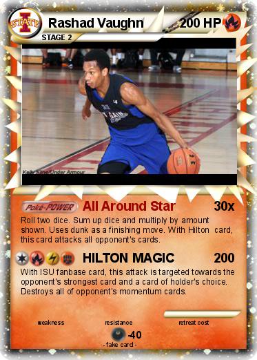 Pokemon Rashad Vaughn