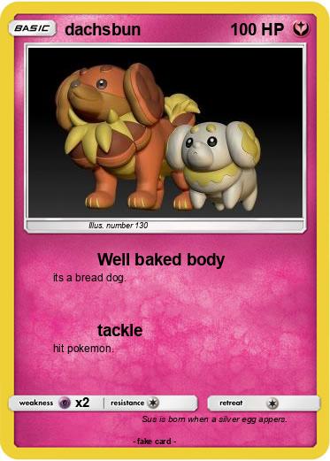 Pokemon dachsbun