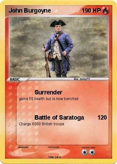 Pokemon John Burgoyne