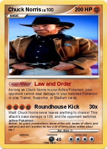 Pokemon Chuck Norris