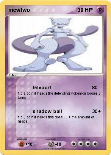Pokemon mewtwo