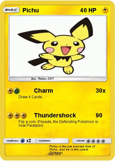 Pokemon Pichu