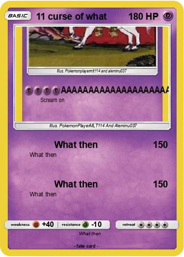Pokemon 11 curse of what