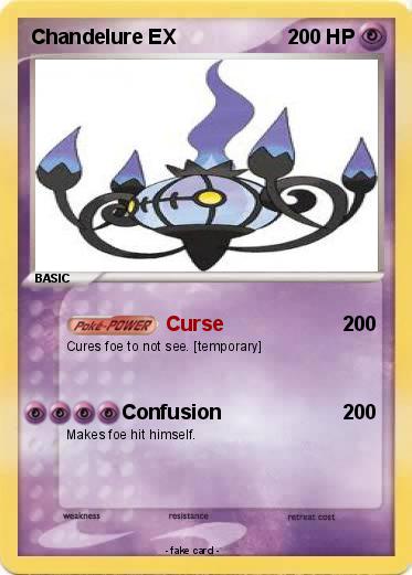 Pokemon Chandelure EX