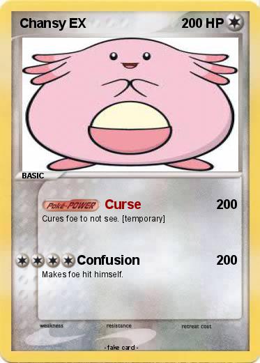 Pokemon Chansy EX