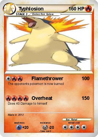 Pokemon Typhlosion