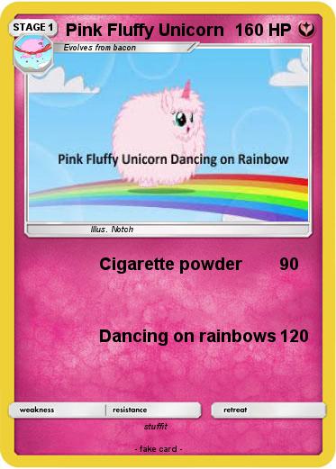 Pokemon Pink Fluffy Unicorn