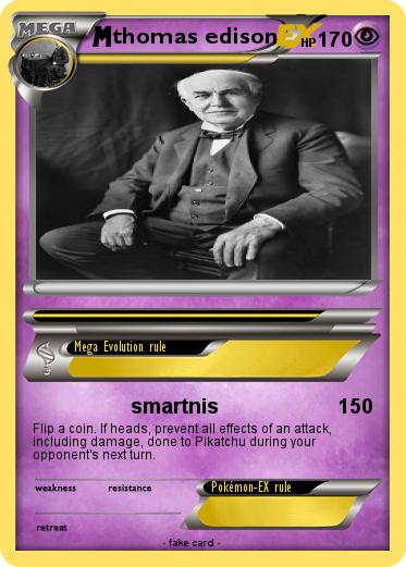 Pokemon thomas edison