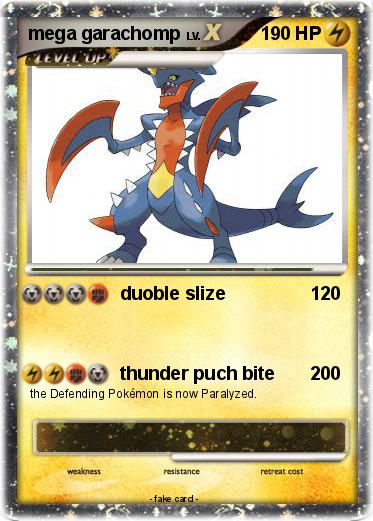 Pokemon mega garachomp