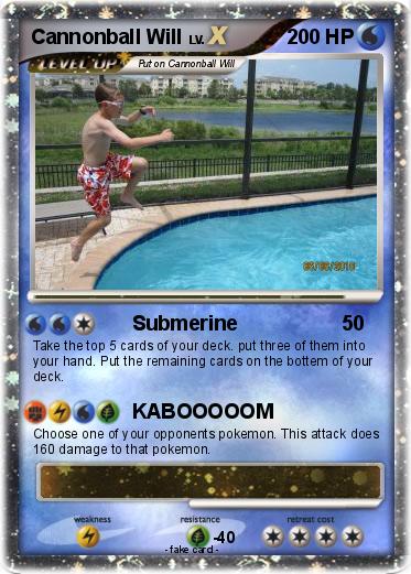 Pokemon Cannonball Will