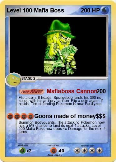 Pokemon Level 100 Mafia Boss