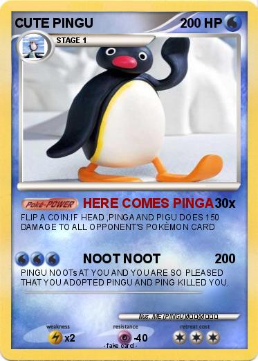 Pokemon CUTE PINGU