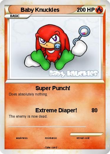 Pokemon Baby Knuckles