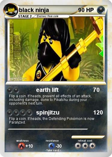 Pokemon black ninja