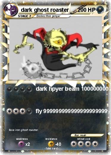 Pokemon dark ghost roaster