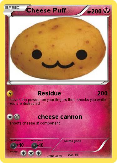 Pokemon Cheese Puff
