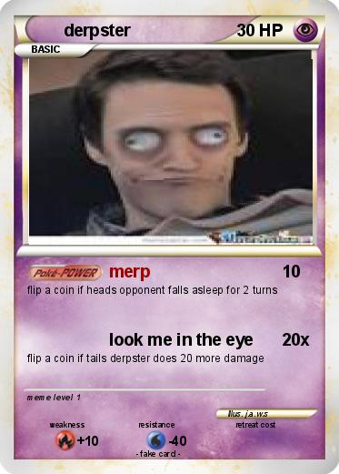 Pokemon derpster
